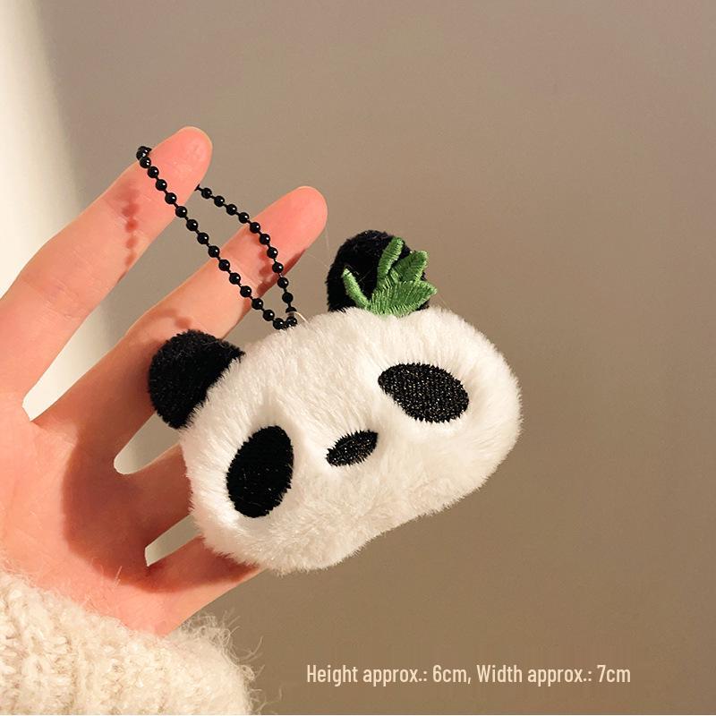 Plush Cartoon Keychain Pendant - Cute Doll Accessories for Bags and Gifts