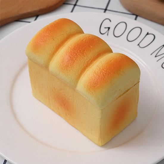 Simulation Bread Squeeze Toy Stress Relief Pineapple Bun Baguette Croissant Toast Sensory Toy