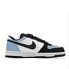 Nike Big Low Lu Cushioning Abrasion Resistant Slip Resistant Low Top Skateboard Shoes Unisex Black White Blue 355152-016(Team661-)