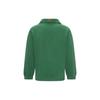 Reebok Solid Color Knitted Fleece Half-Zip Pullover Sweatshirt Unisex sweatshirt Dark-Green 23FRC355UGL1
