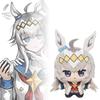 Jucărie de pluș Kawaii Uma musume de 10CM Personaj de joc anime de desene animate Cheiță cu produse de merchandising Păpuși periferice Cosplay Cadou colecționabil pentru copii
