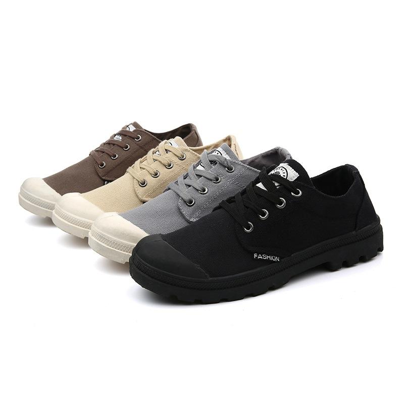 Fashion Casual Simple Men Shoe Spring Canvas Shoes Low-top Student Men Shoe Trend Breathable Sports Hiking Shoe Chaussure Homme