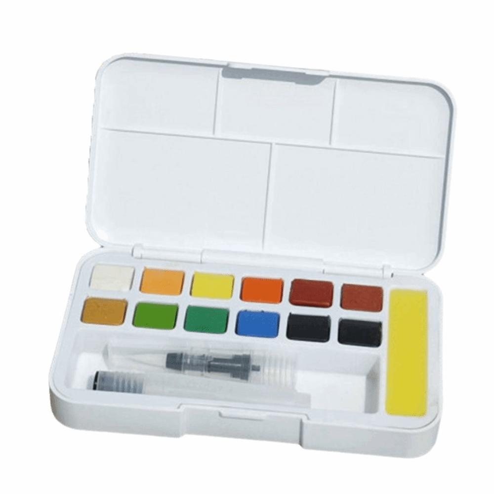 Portable Watercolor Pigment Kit Professional DIY Painting Watercolor Kit  Art Supplies