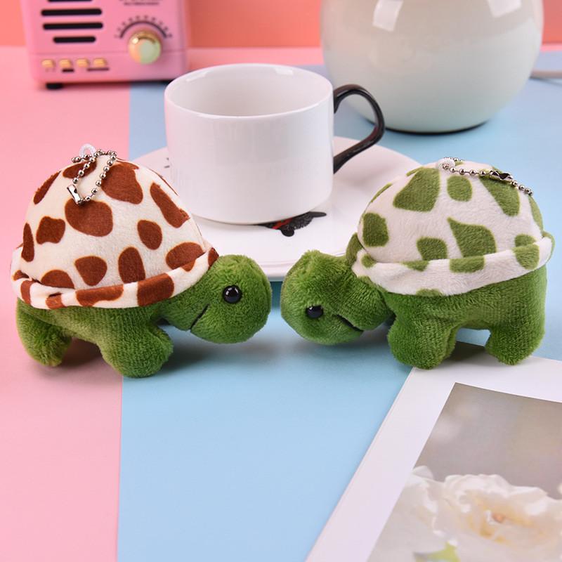 Adorable Plush Turtle Keychain Soft Stuffed Animal Bag Charm Cute Gift