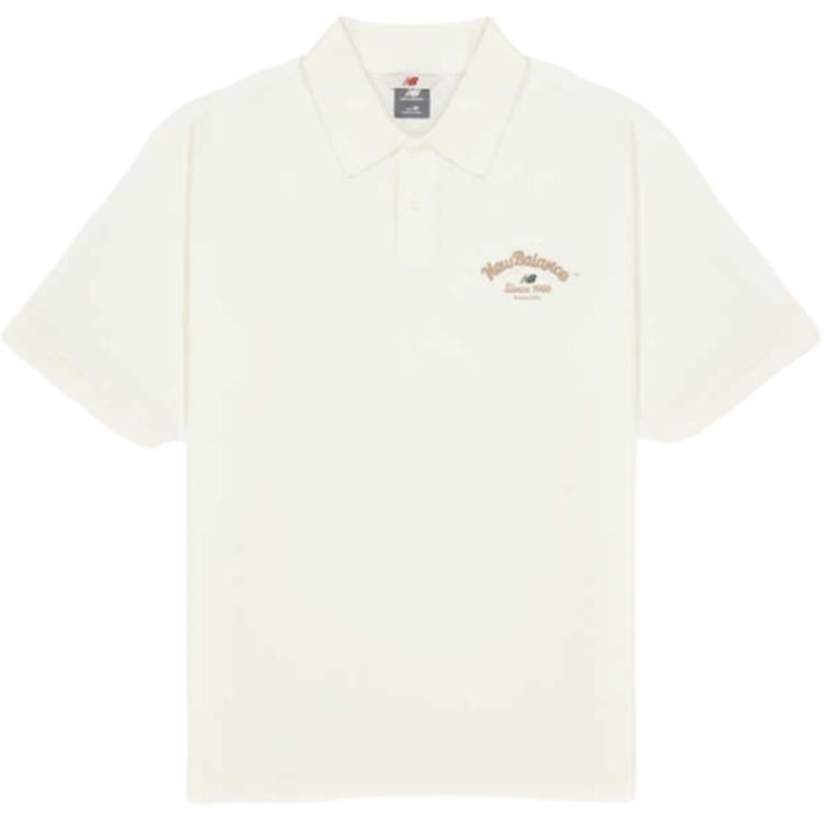 New Balance 1906 SS25 Polo Shirt Men s Ivory White NFF21011-IV XL