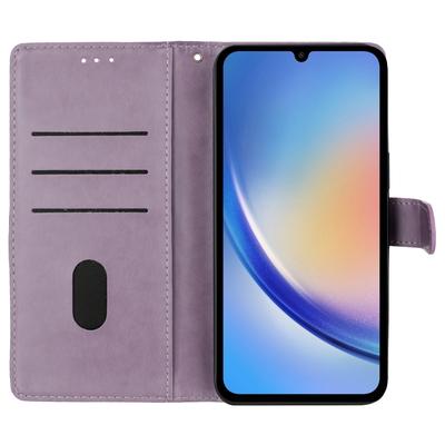 Pentru Samsung Galaxy A15 5G Husă Portofel pentru Telefon Imprimeu Floral Fluture Acoperire Piele