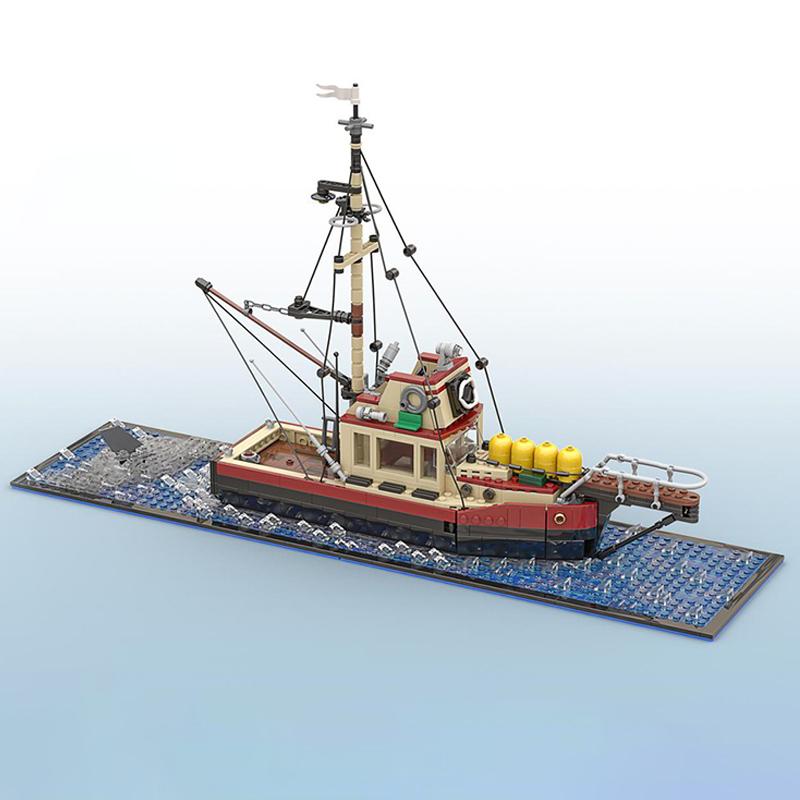 High-Quality 1235Pcs High-Quality Moc High-Quality Creator High-Quality Expert High-Quality Jaws High-Quality Orca Construction set High-Quality