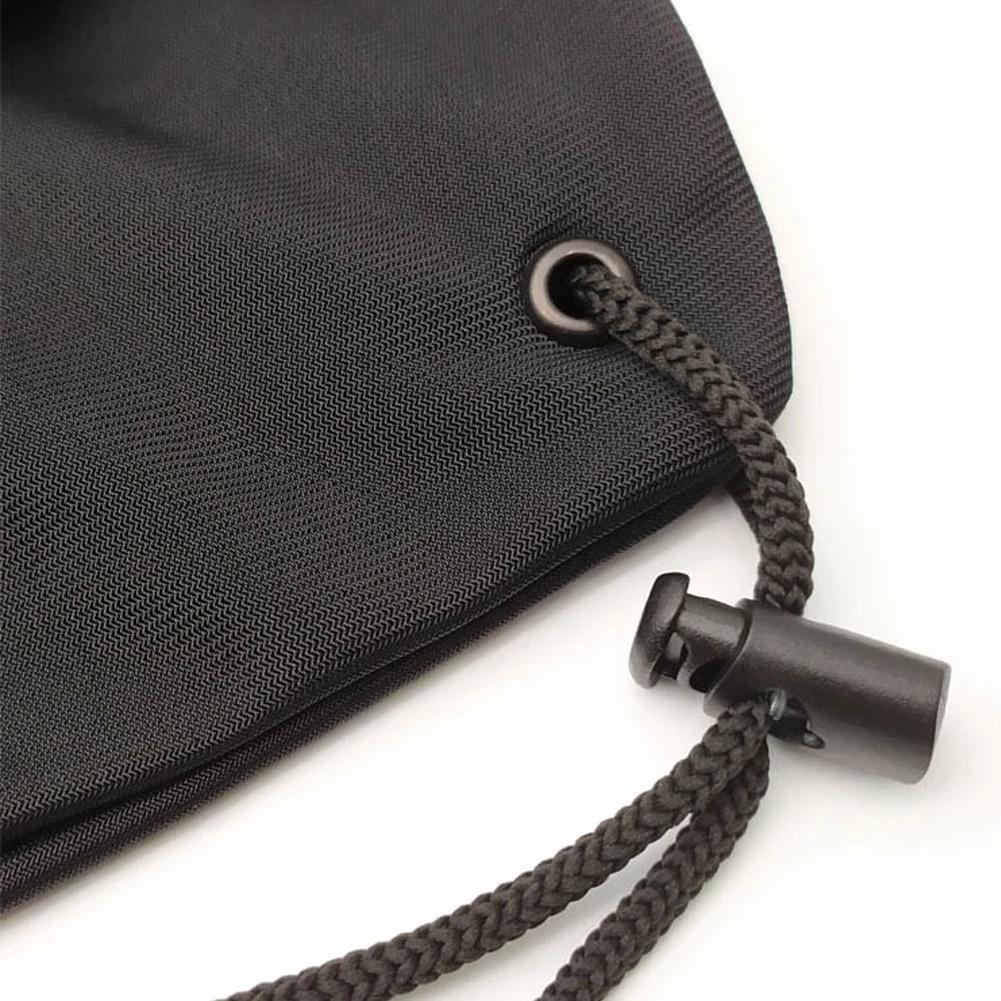 Motorrad-Helmtasche, einzelnes Seil, Plüsch-Ziehtasche für Roller, Moped, Fahrrad, volle Hälfte des Helmdeckels, Schutztasche