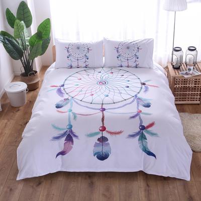 Attrape-rêves Carillon éolien Ensemble de housse de couette indienne King Queen Full Twin Uk Double Ensemble de literie