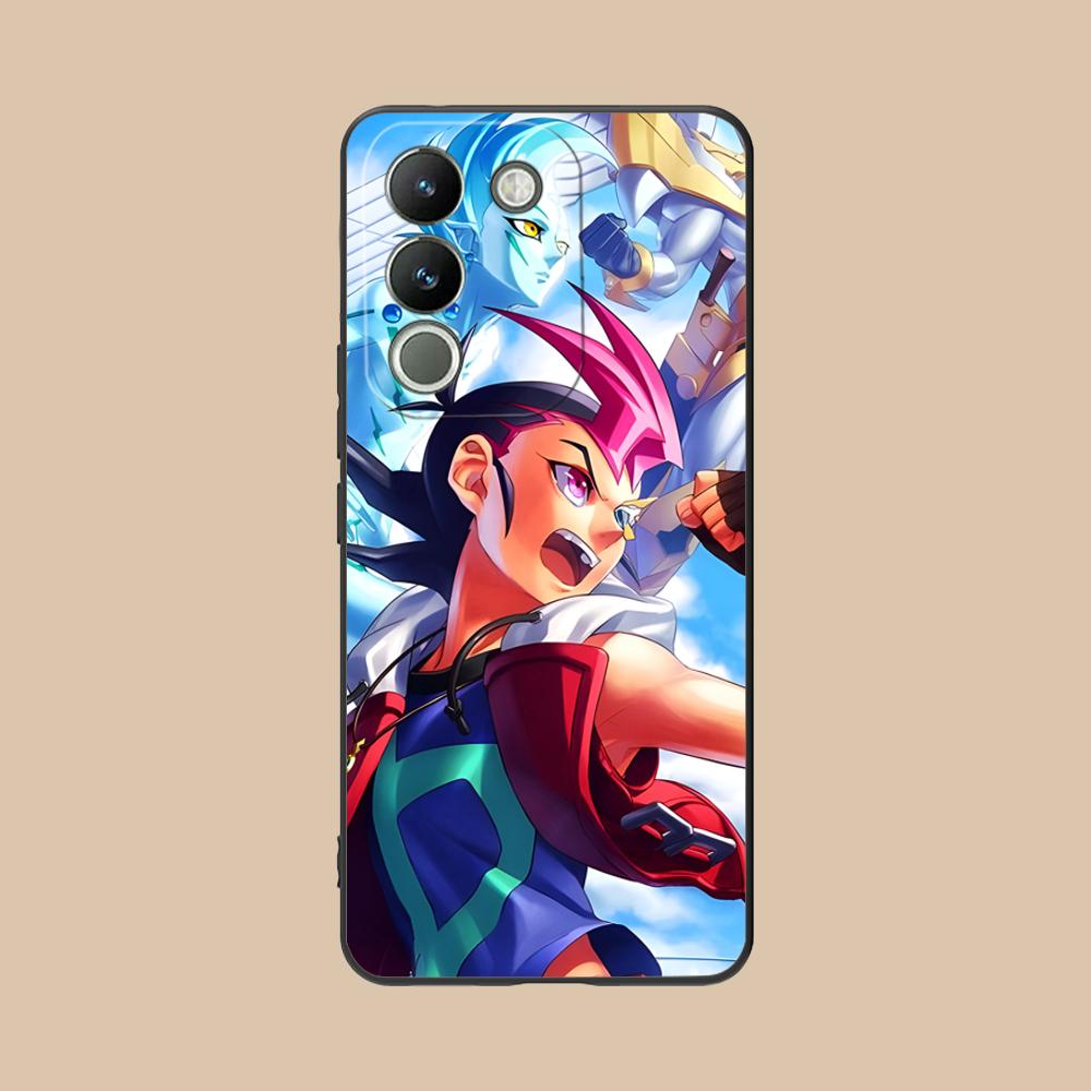 Yugioh Yuma Tsukumo Mobile Phone Case for VIVO Y77 76 75 74 73 72 58 56 55 51 50 38 36 Y19 Y18 Y03 Y01 5G Printing Cover