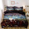 Digital Printing Three-Piece Set, Minecraft Themed Game Series Abraded Bedding Kit