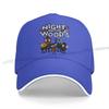 Team Night In Woods Multicolor Hat Peaked Womens Cap Personalized Visor Protection Hats