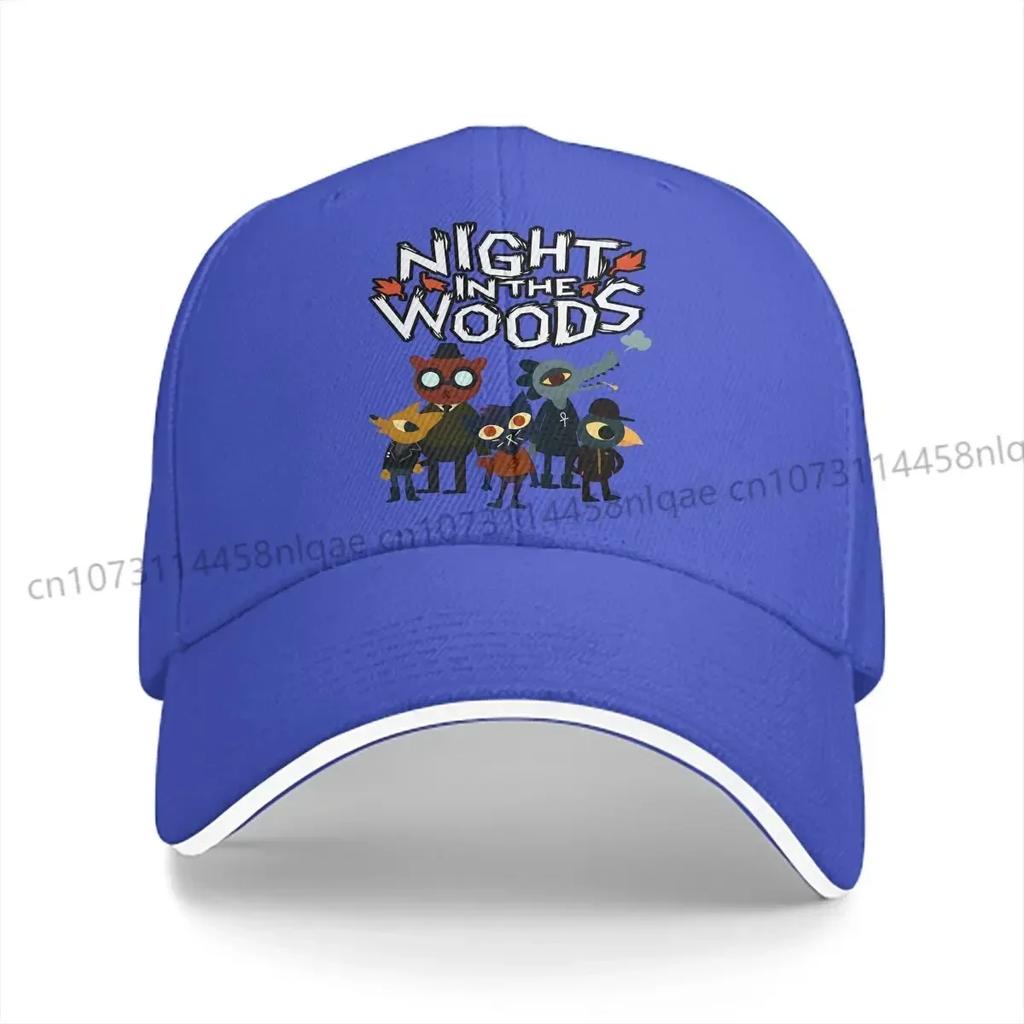 Team Night In Woods Multicolor Hat Peaked Womens Cap Personalized Visor Protection Hats