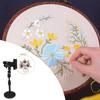 Embroidery Frame Holder Metal Stitching Stand Height Angles Adjustable Embroidery Stand For Hobbyist Stitching Project