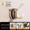 No-Drill Wall-Mounted Suction Cup Clothes Hook - Strong Load-Bearing for Bathroom/Toilet Doors