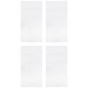 4Set English Warning Signs Safety Wall Caution Stickers Decal for Supermarket Office SchoolType B