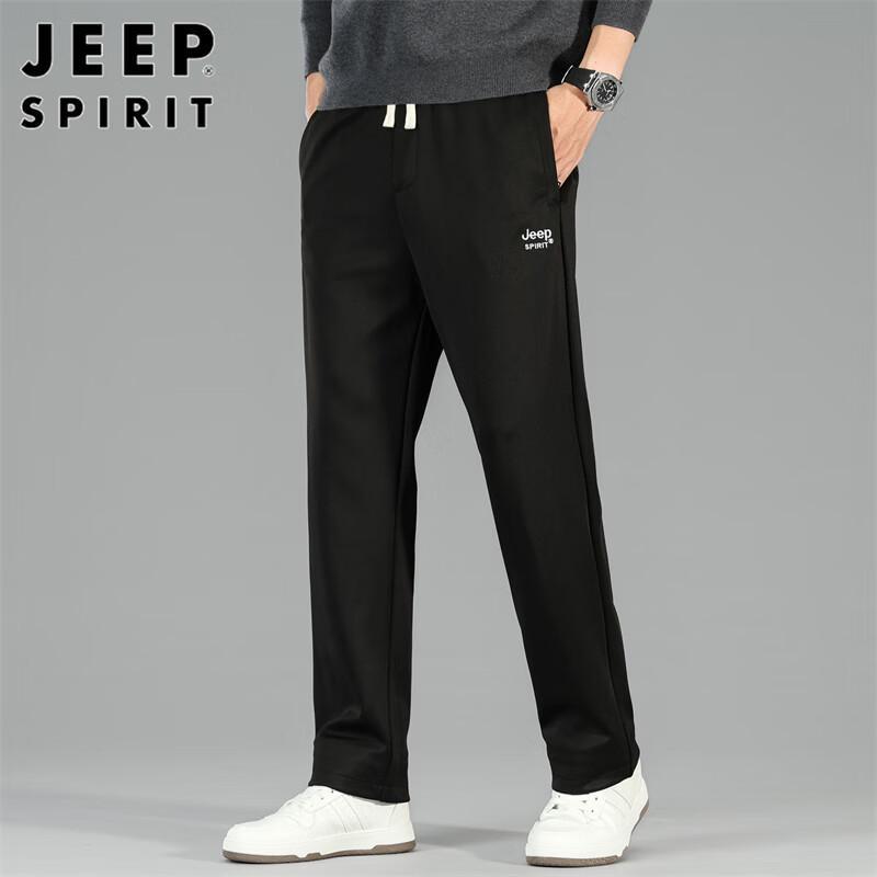 

JEEP SPIRIT Men s Autumn/Winter Straight-Leg Casual Pants 32