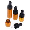 10 Stück ätherische Öl-Tropfflaschen aus Glas, 1 ml, 2 ml, 3 ml, 5 ml, Pflanzenöl-Essenz
