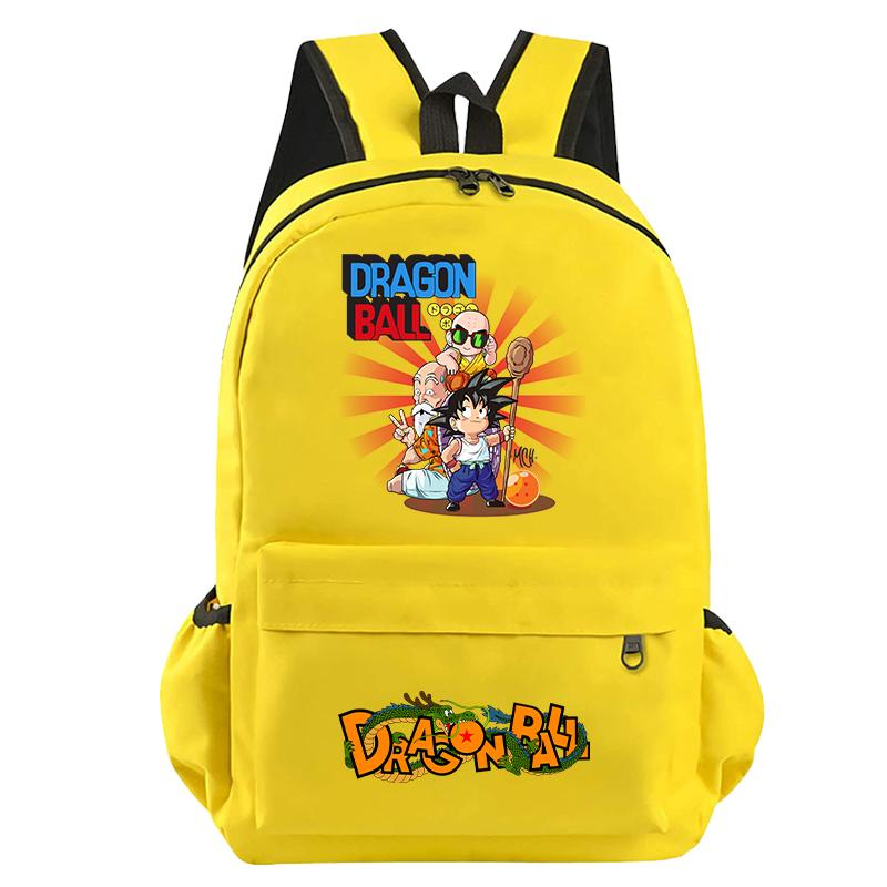 Anime Dragon Ball Cute Cartoon Backpack Document Bag for Girl Boy Teenager Best Gifts Schoolbag Men Women Leisure Travel Unisex Bagpack Rucksack