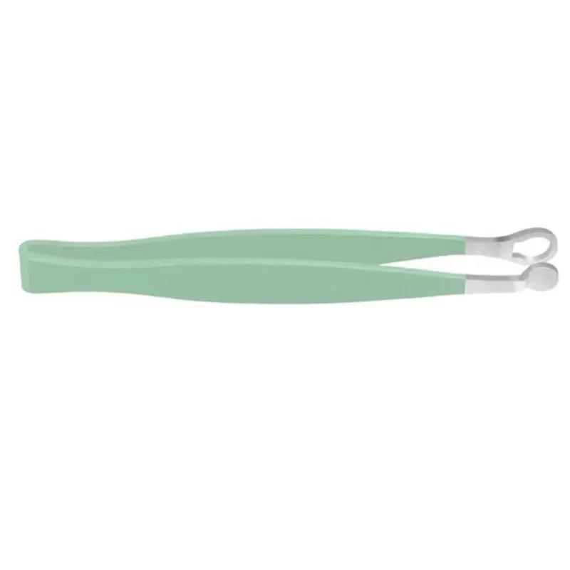 1Pcs Nose Hair Trimming Tweezers Stainless Steel Eyebrow Nose Hair Cut Manicure Facial Trimming Makeup Scissors Trimmer