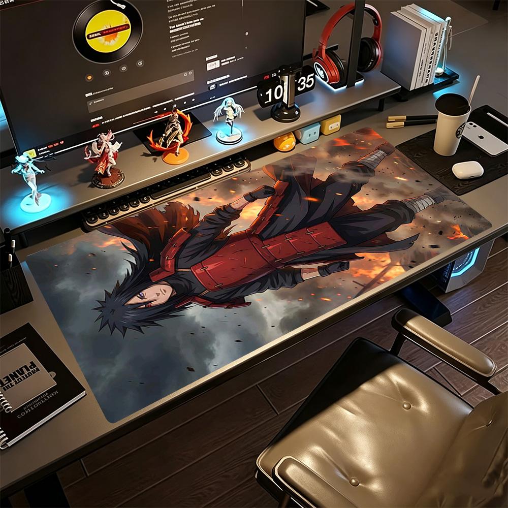 Naruto Gaming Mouse Pad Desk Mouse Pad Office Mouse Mats Non-Slip Rubber Bottom Office and Gaming Desk Decoration
