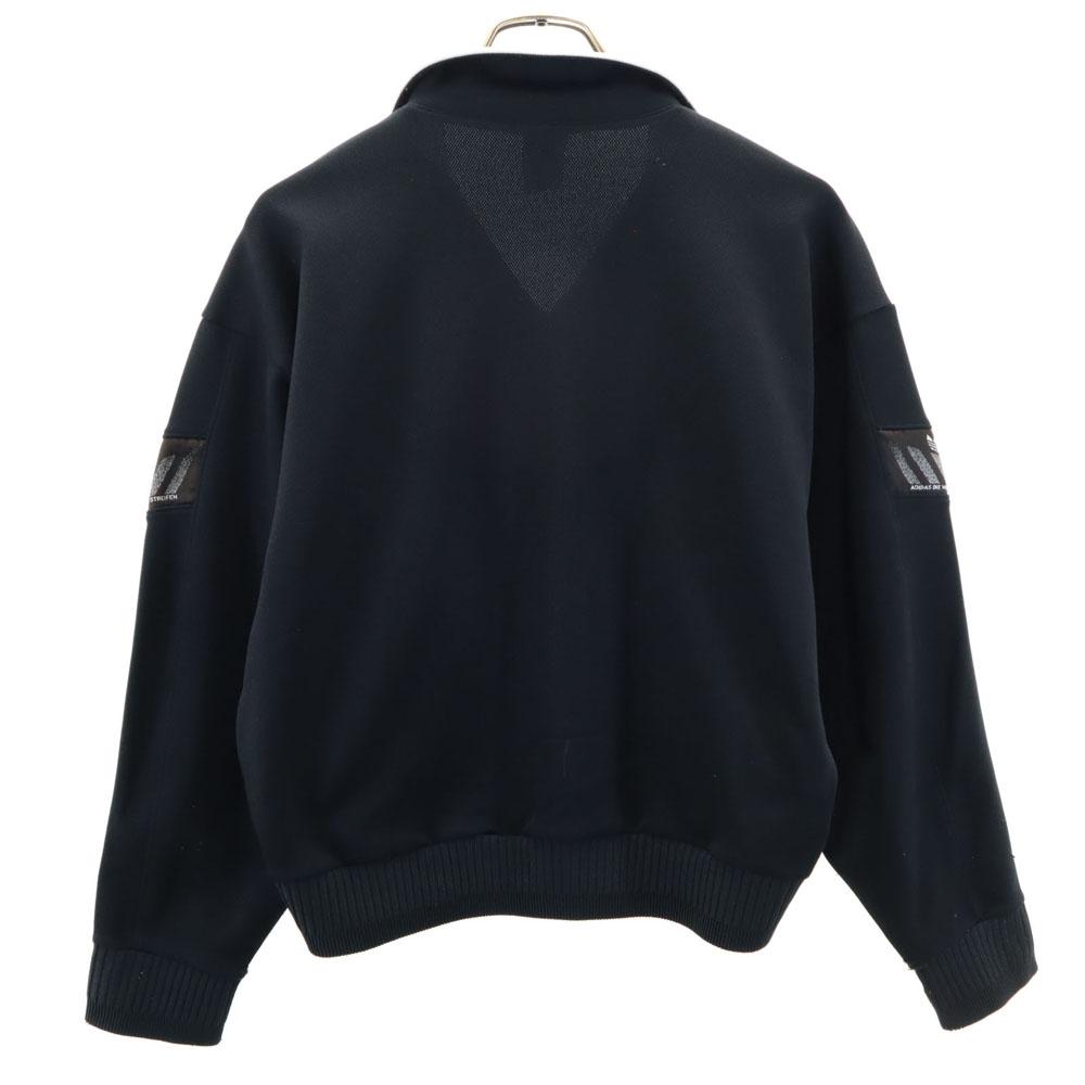 Adidas años 80 Descente logo antiguo Trefoil Chaqueta con cremallera de manga larga M Jersey Mujer Usado