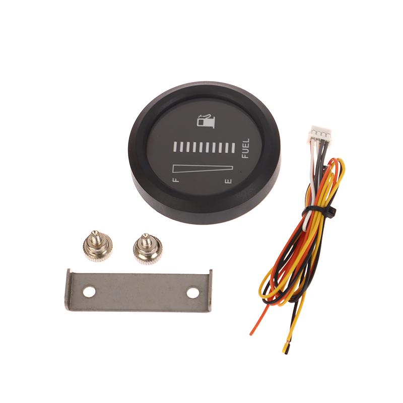 Universal Car Motorcycle Fuel Level Gauge Meter Gauge Electronic Auto Benzine Meter