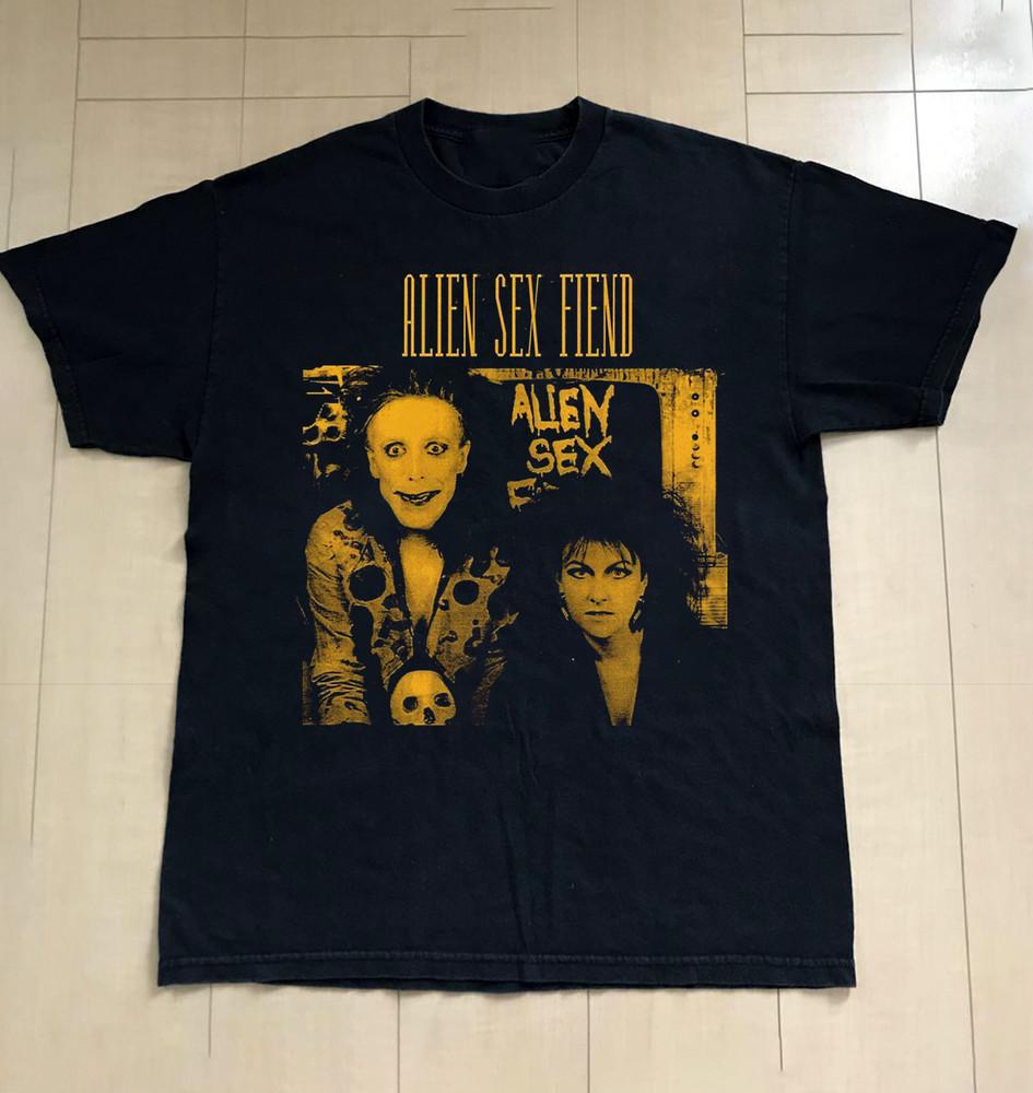 Alien Sex Fiend band tour concert Tee Unisex T-Shirt All Size S To 5XL GS147 Unisex T-Shirt S