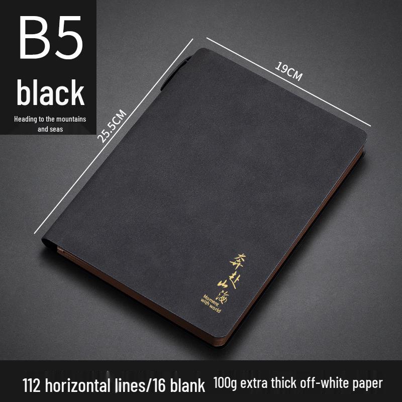 Customizable Sheepskin Notebook with Pen & Free Engraving - Company Logo 2025 Diary, A6/A5/B