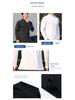 Men's Stand Collar Zipper Long Sleeve Fitness Top - Autumn/Winter Running & Sports