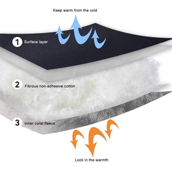 Infant Stroller Gloves Anti-Freeze Warm Muffs Plush Lined Hand Muffs Waterproof Stroller Mittens for Handlebars Cold Weather Winter Stroller