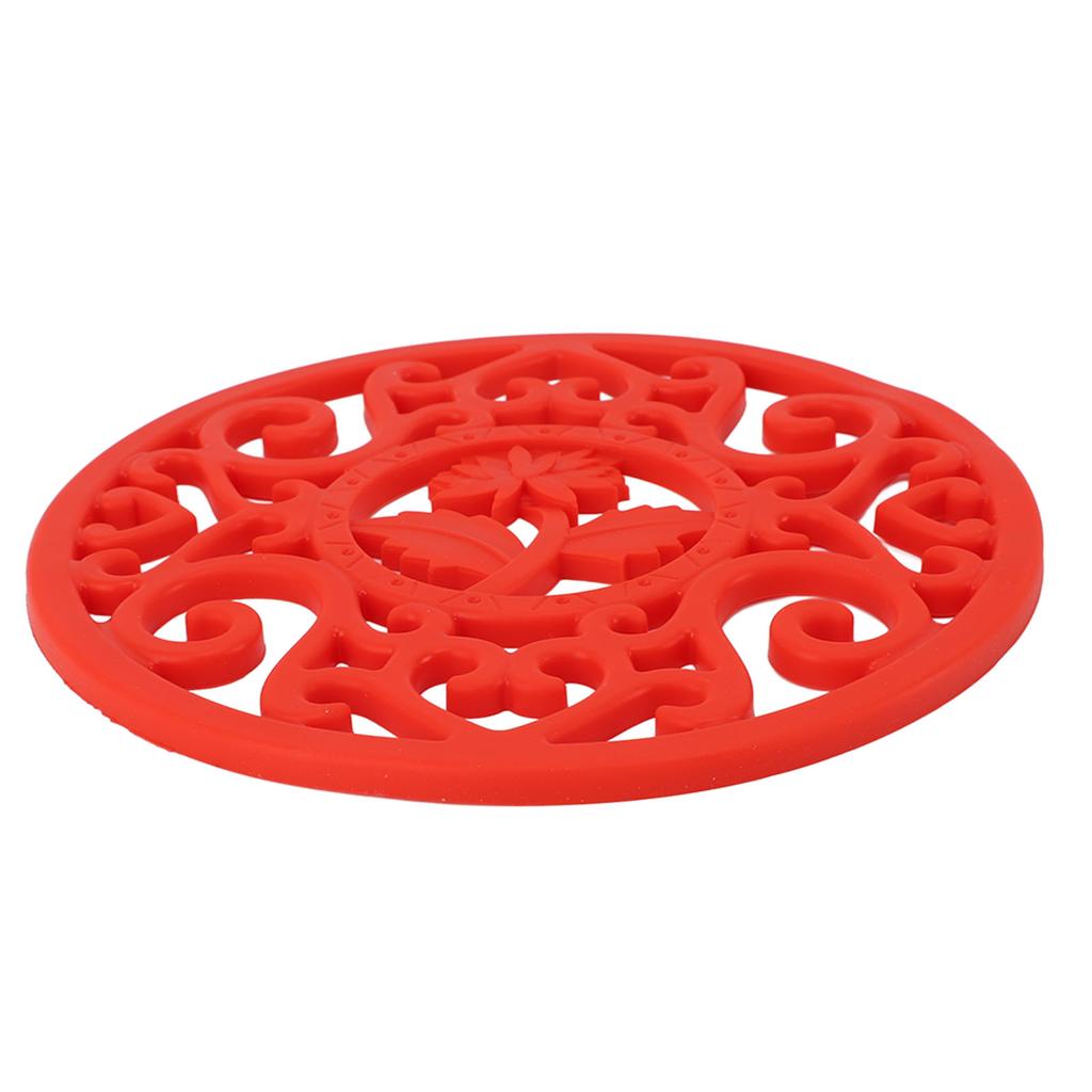 Silicone Trivet Mat Hot Pot Holder for Hot Dishes Countertop Teapot Trivet Nonslip Heat Resistant