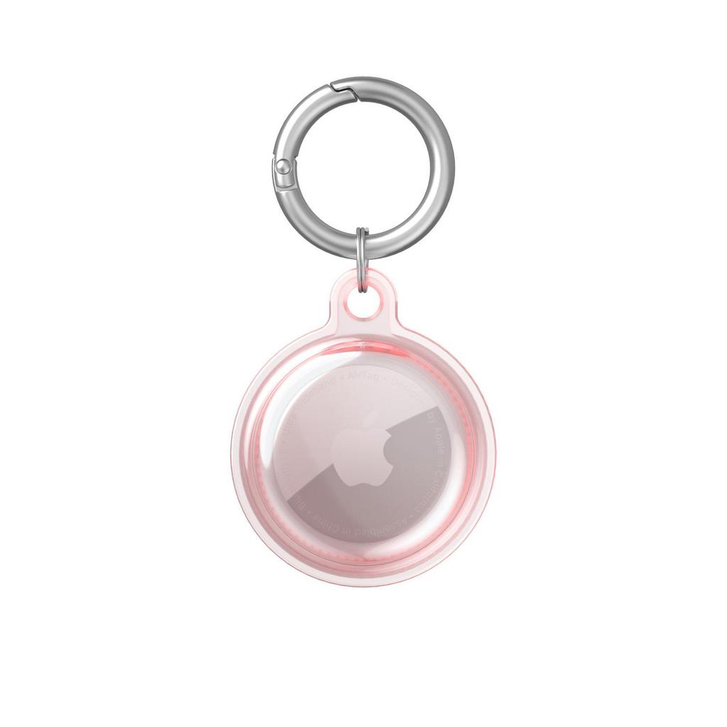 Apple AirTag Transparent Protective Case – Anti-Lost Soft Keychain Holder