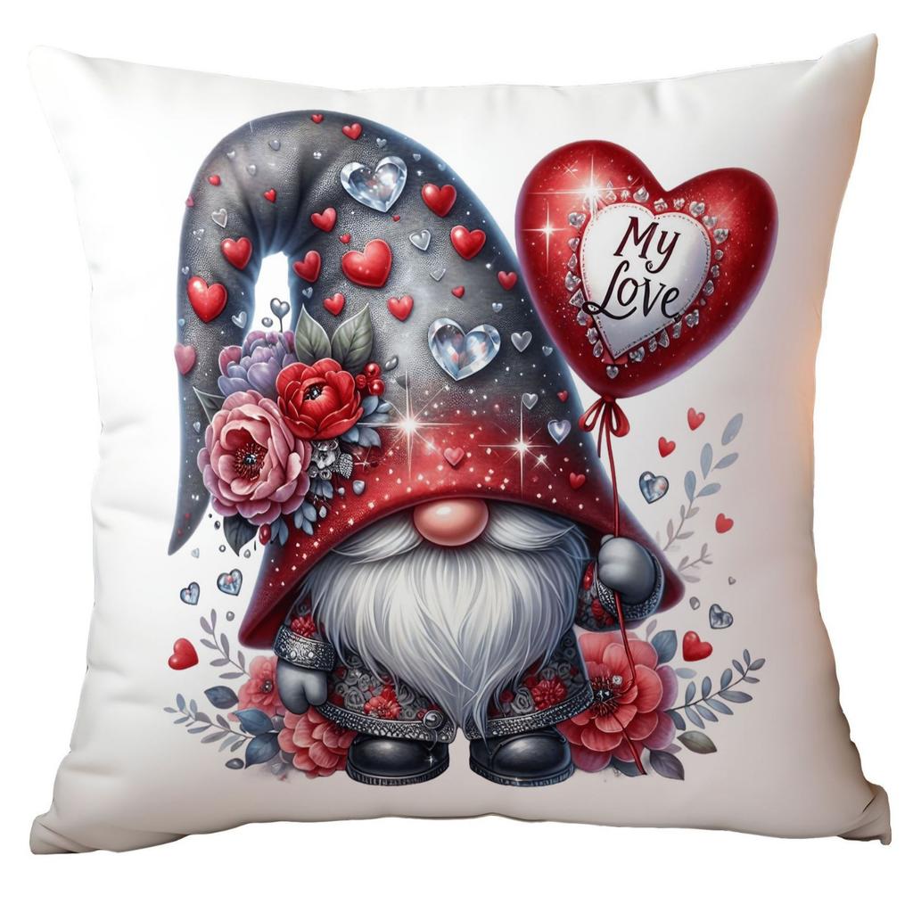 Neuer europäischer und amerikanischer Valentinstags-Liebeszwerg Hot Sale Valentinstags-Kissenkissenbezug