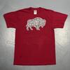 Vintage 90s Y2K Buffalo, NY Graphic Tshirt Red Medium VTG Casual Unisex