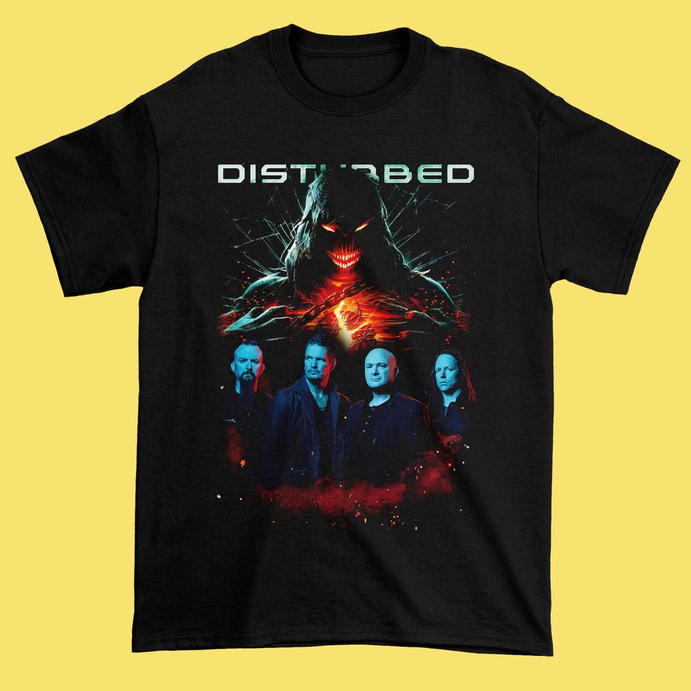 Trend Disturbed Black Cotton All size S-5XL Unisex  AD598 Unisex T-Shirt XXXXL