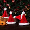 Creative Xmas Home Party Christmas Tree Hanging Ornament Paper Honeycomb Christmas Decoration