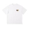 X Melting Sadness Mall Style FW24 Comfortable Lee Patch Short Sleeve T-Shirt Unisex T-Shirts White LUT0092004DR00FK14000