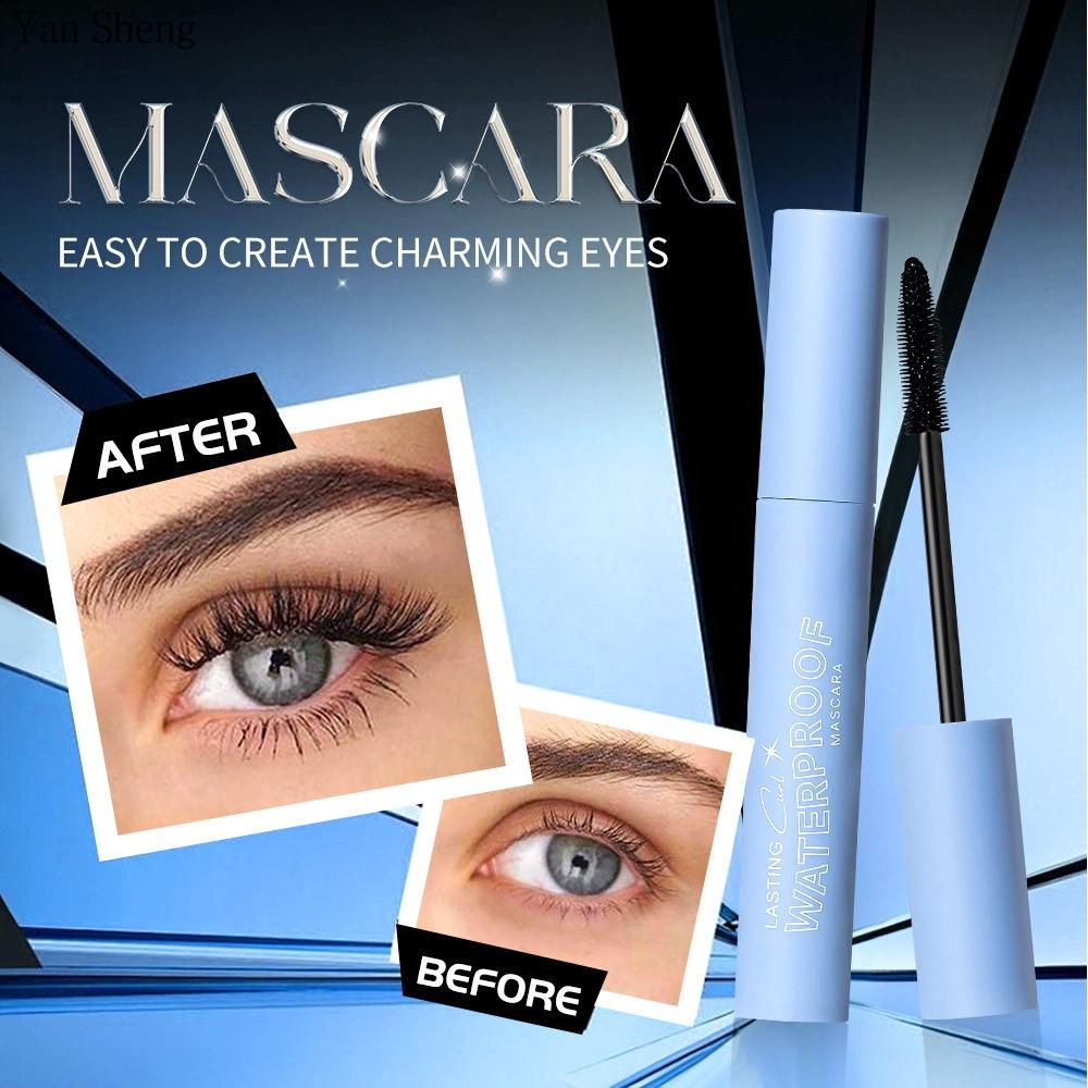 Long-lasting Waterproof Mascara Non-blooming Anti-sweat Women's Curly Thick