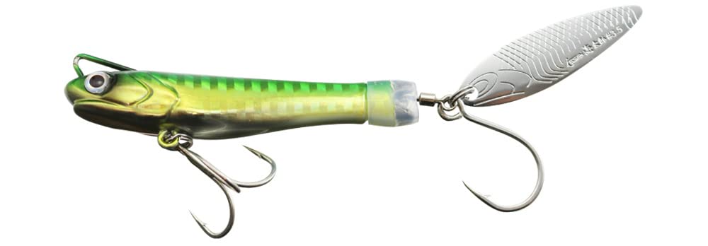 Issei Umitaro Sakanasakana Spin 20g #004 Green Gold 20g золотой