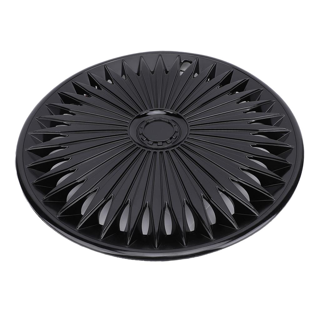 4 Pcs 17in Hubcaps Stylish Look Wear Proof ABS Universal Fit Snap On R17 Wheel Rim Cover for Most Cars Truck SUV