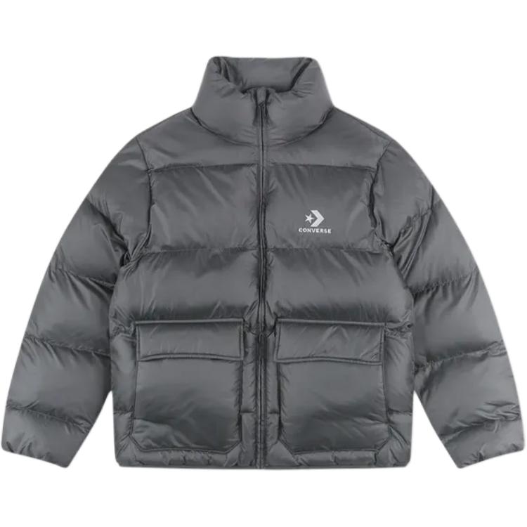 Converse Puffer Jacket Men s Gray 10027260-A02 XXL