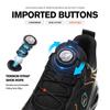 New Waterproof Men Safety Shoes Steel Toe Sneakers Rotated Buckle Puncture Proof Work Safety Boot Man Air Cushion Work Shoe