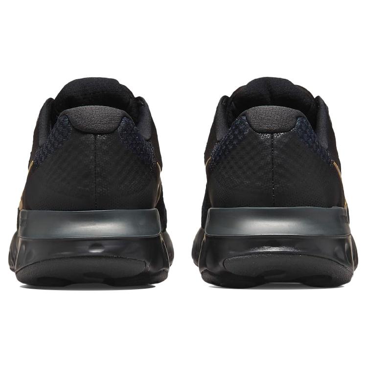 Nike Renew Run 2 'Black Metallic Gold' Men's CU3504-010