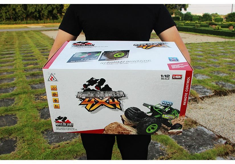 Velký dálkově ovládaný terénní monster truck hračka pro děti