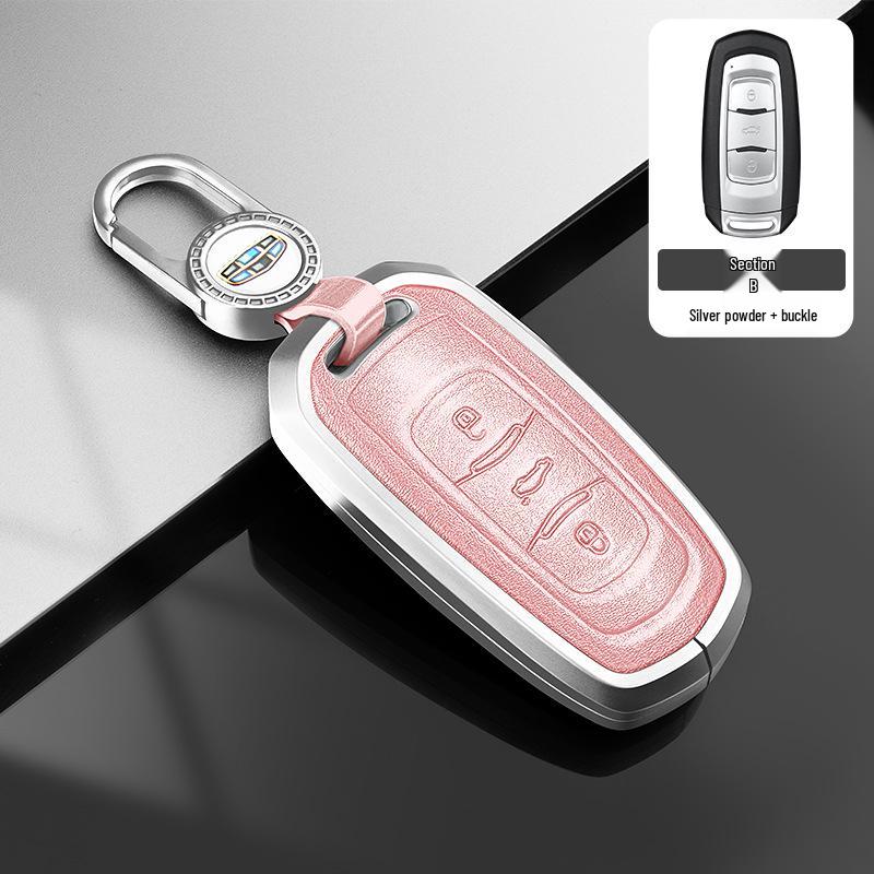 Kompatible Schlüsselhülle für 2016-2021 Geely Boyue, GLGS, Borui und Emgrand Limousinenmodelle