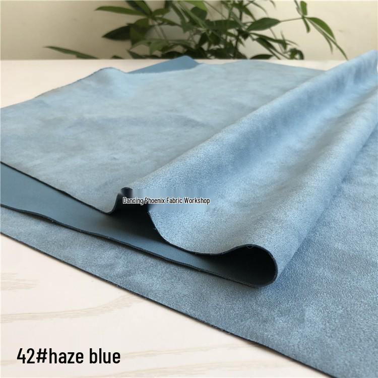 Luxury Snowflake Velvet Suede Air Layer Fabric - Thick, Stretchy, Soft, Delicate Knit