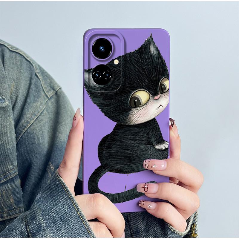 For Tecno Camon 19 CI6n / 19 Pro CI8 Phone Case Cover Silicone Sweet Painted Shell Cartoon Funda Printed Protective Casing Coque