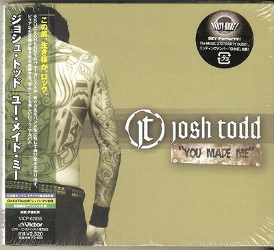 CD JOSH TODD  You Made Me VICP62656 TODD ENTERTAINM 2004 Japan ObiRock Used
