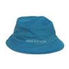 Used 12564 Reversible Bucket Hat M76213 7919 60 Logo Blue Polyester Chapeau Monogram Denim Cotton White Men's from